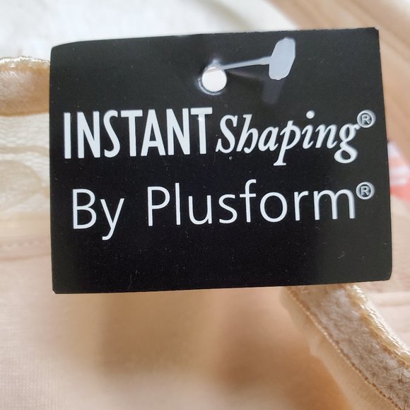 Plusform Instant Shaping Style #16041 Nude Flesh Beige Cotton Bra NWT Size 36C - Picture 10 of 10